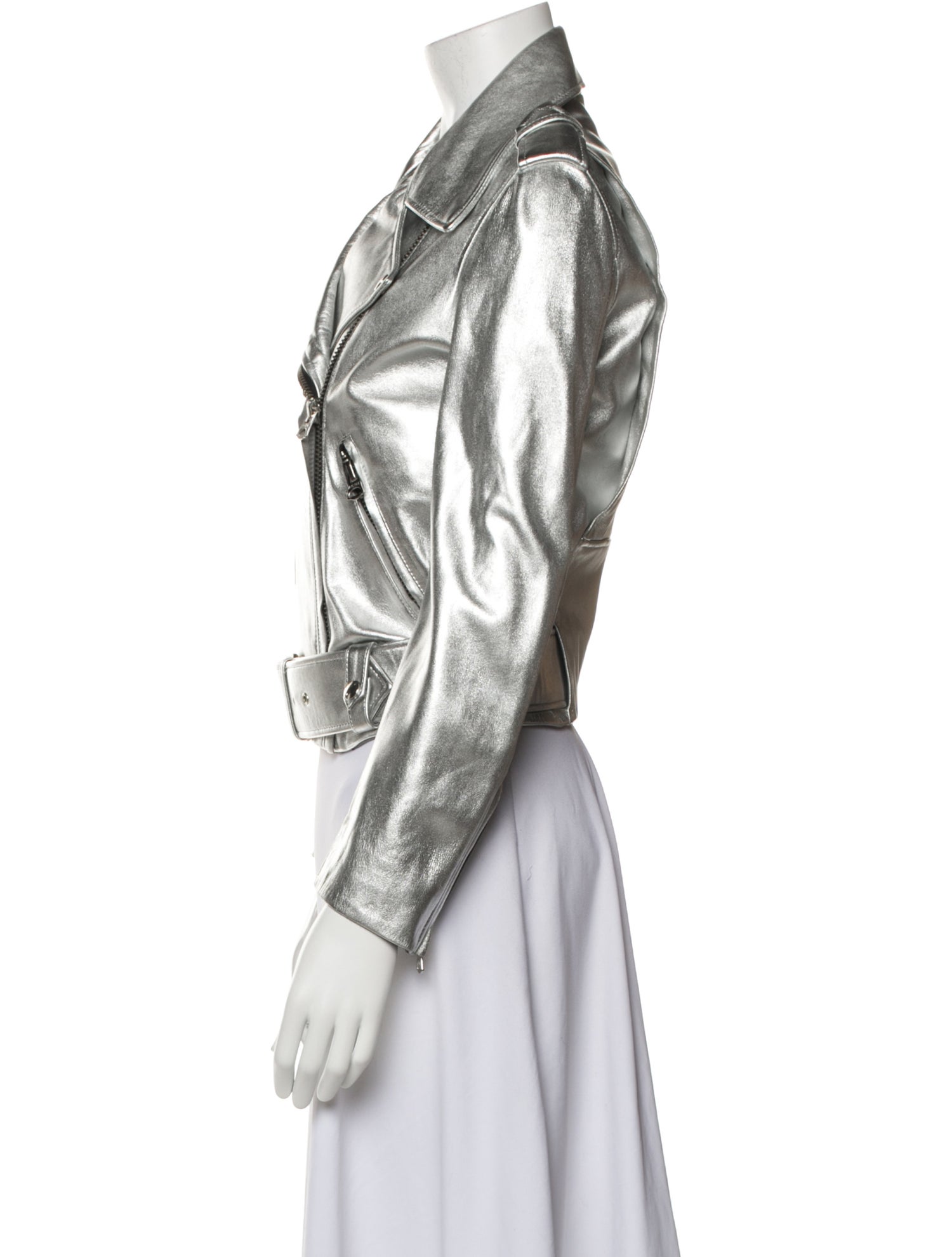 Acne Studios Leather Biker Jacket