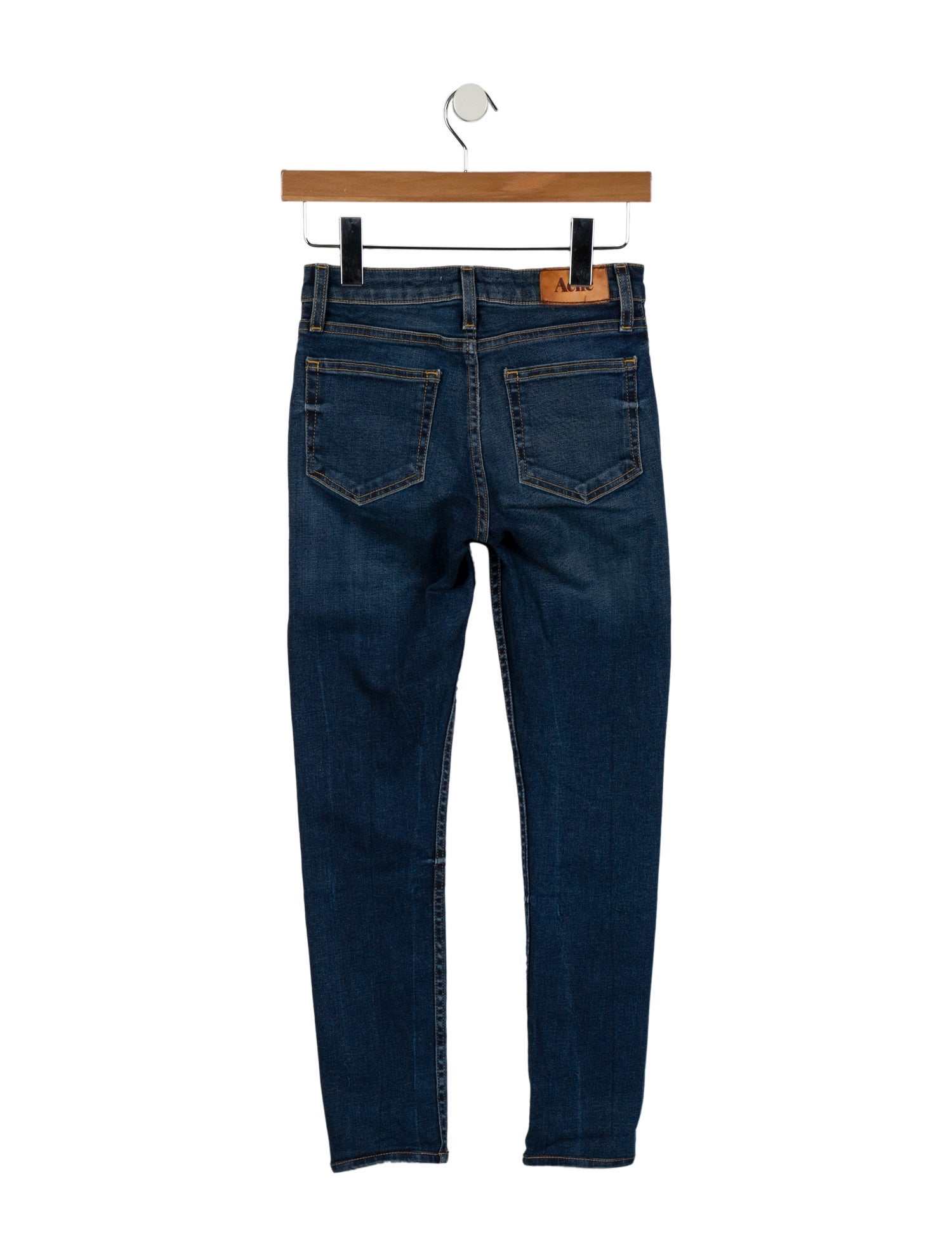 Acne Studios Mid-Rise Skinny Leg Jeans