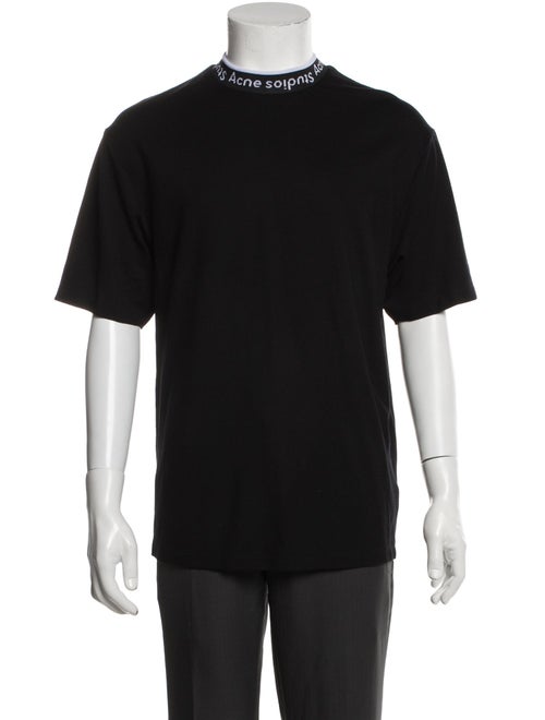 Acne Studios Mock Neck Short Sleeve T-Shirt