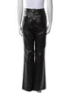 Acne Studios Lamb Leather Wide Leg Pants