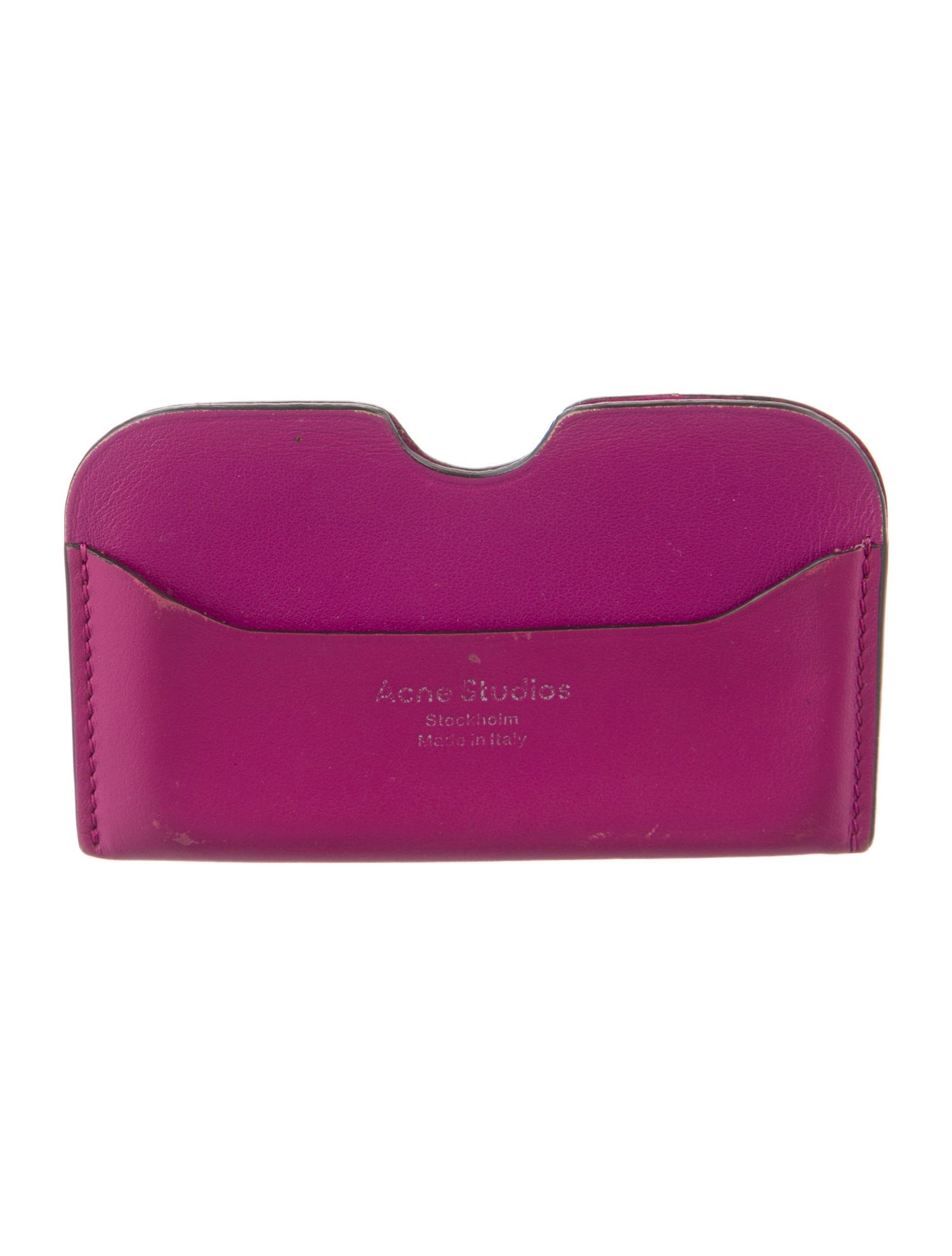 Acne Studios Leather Card Holder