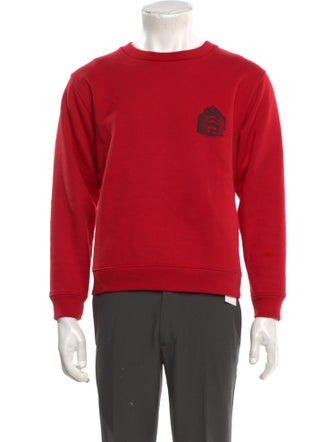 Acne Studios Crew Neck Long Sleeve Sweatshirt