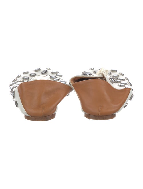 Acne Studios Leather Printed Flats