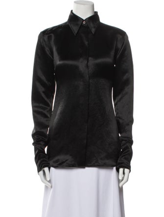 Acne Studios Long Sleeve Button-Up Top