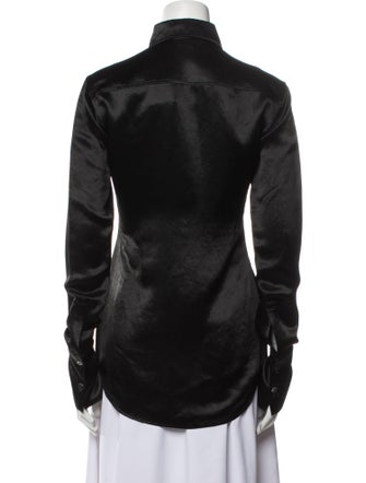 Acne Studios Long Sleeve Button-Up Top