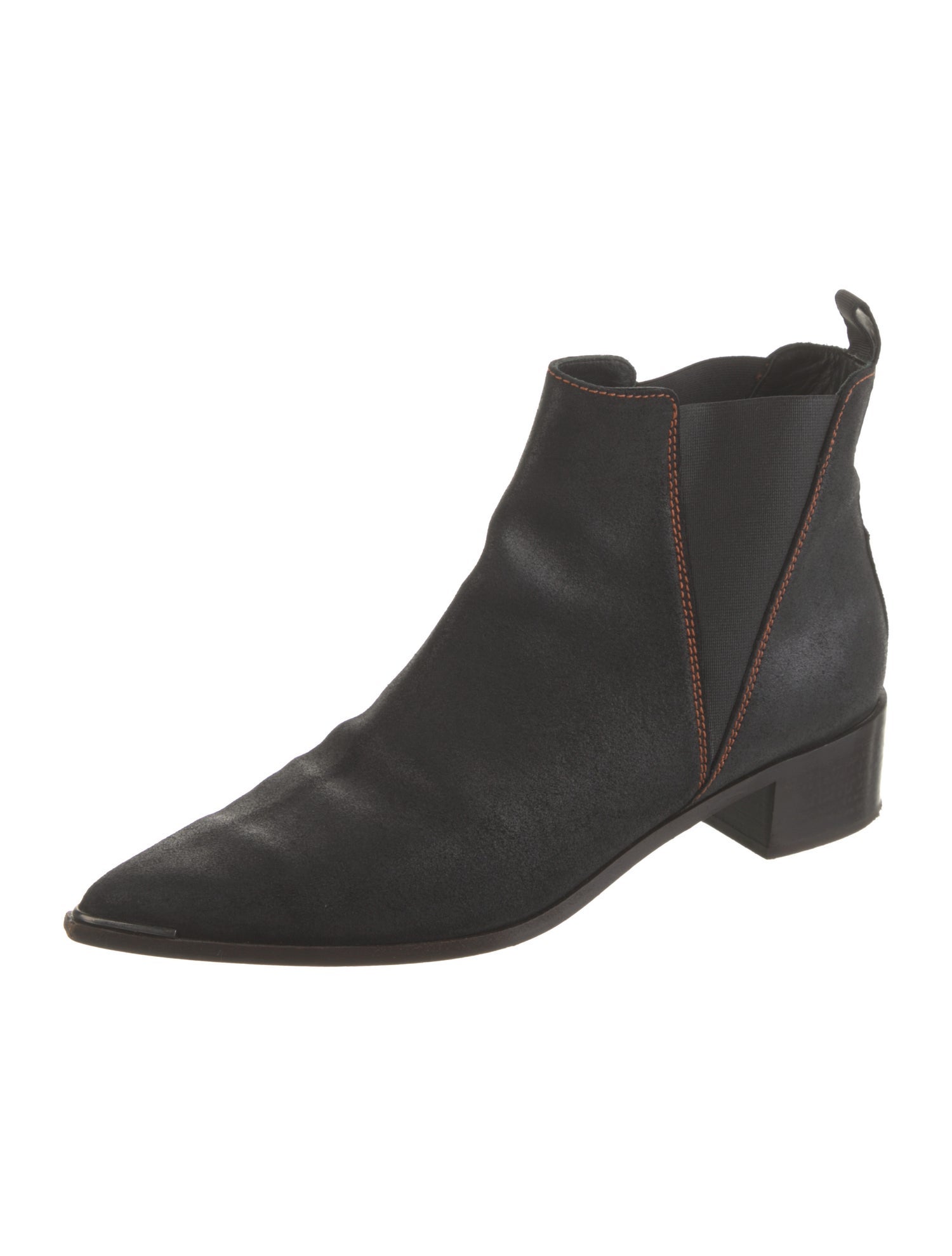 Acne Studios Suede Printed Chelsea Boots