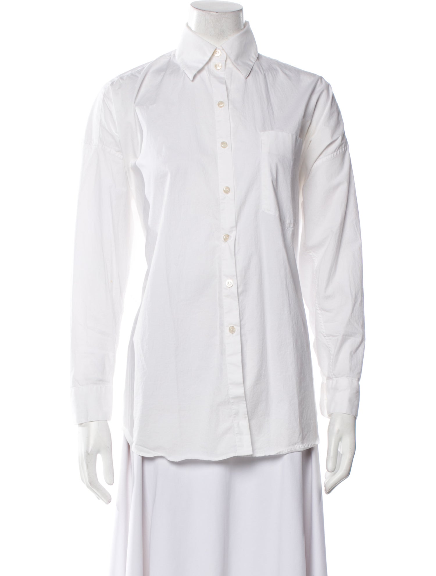 Acne Studios Long Sleeve Button-Up Top