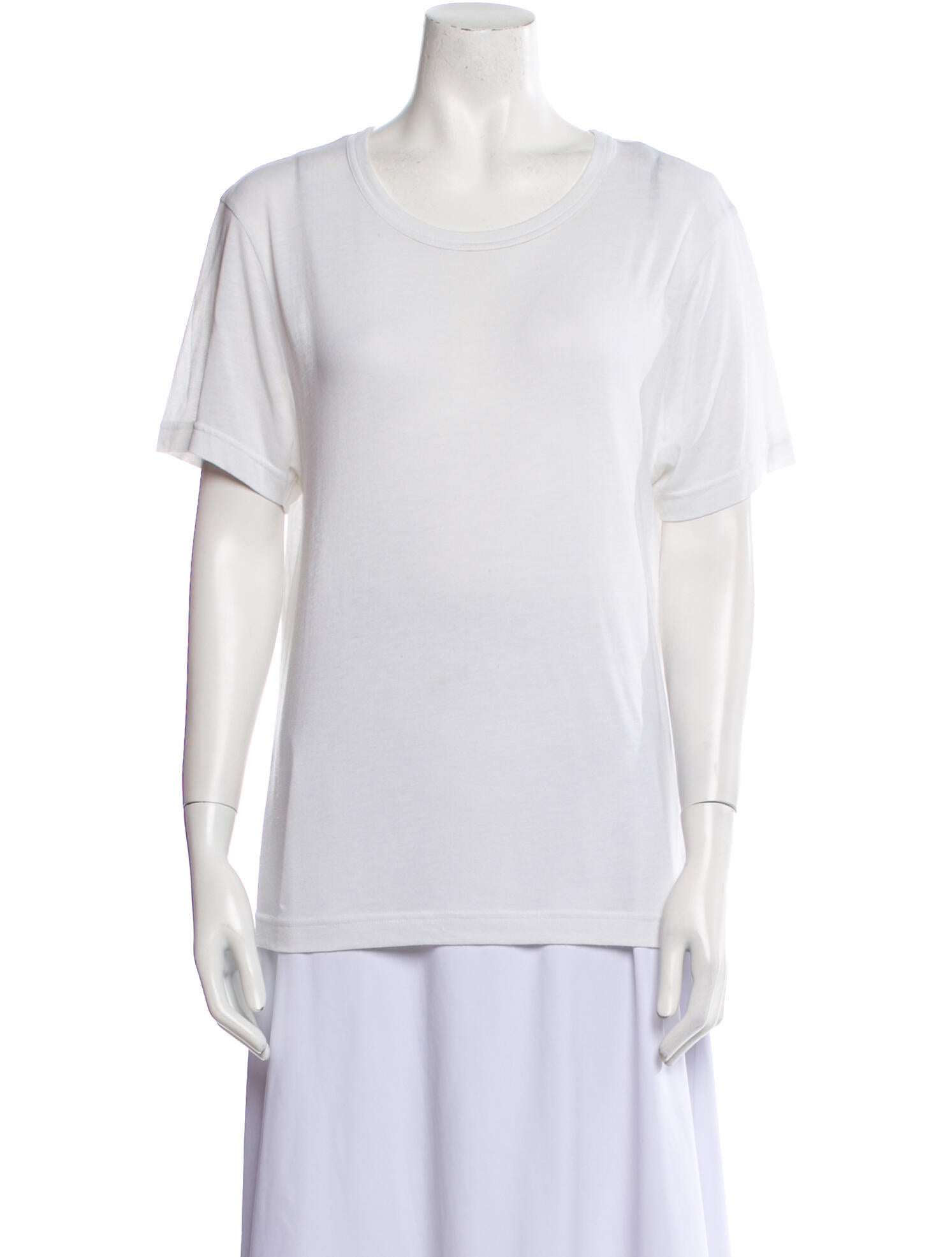 Acne Studios Scoop Neck Short Sleeve T-Shirt