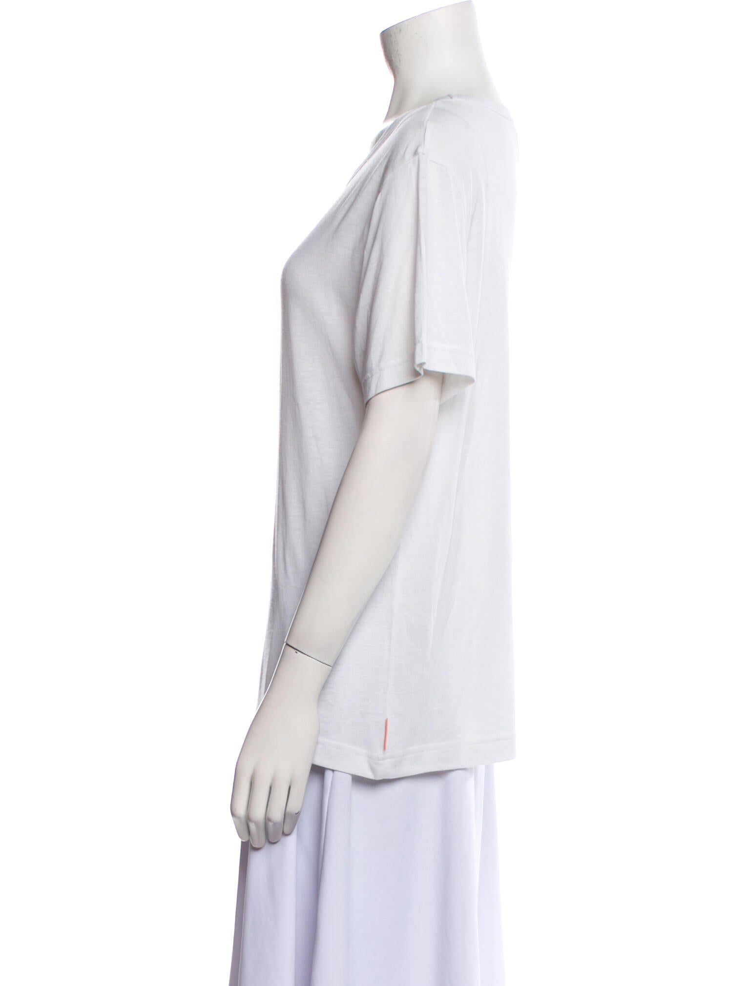 Acne Studios Scoop Neck Short Sleeve T-Shirt