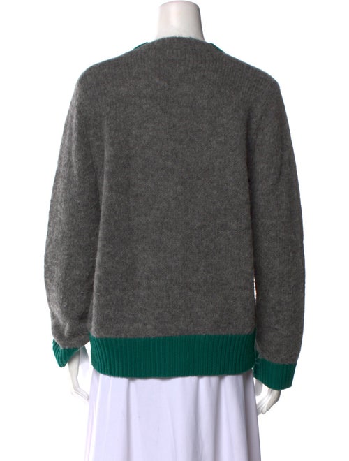 Acne Studios Nylon V-Neck Sweater