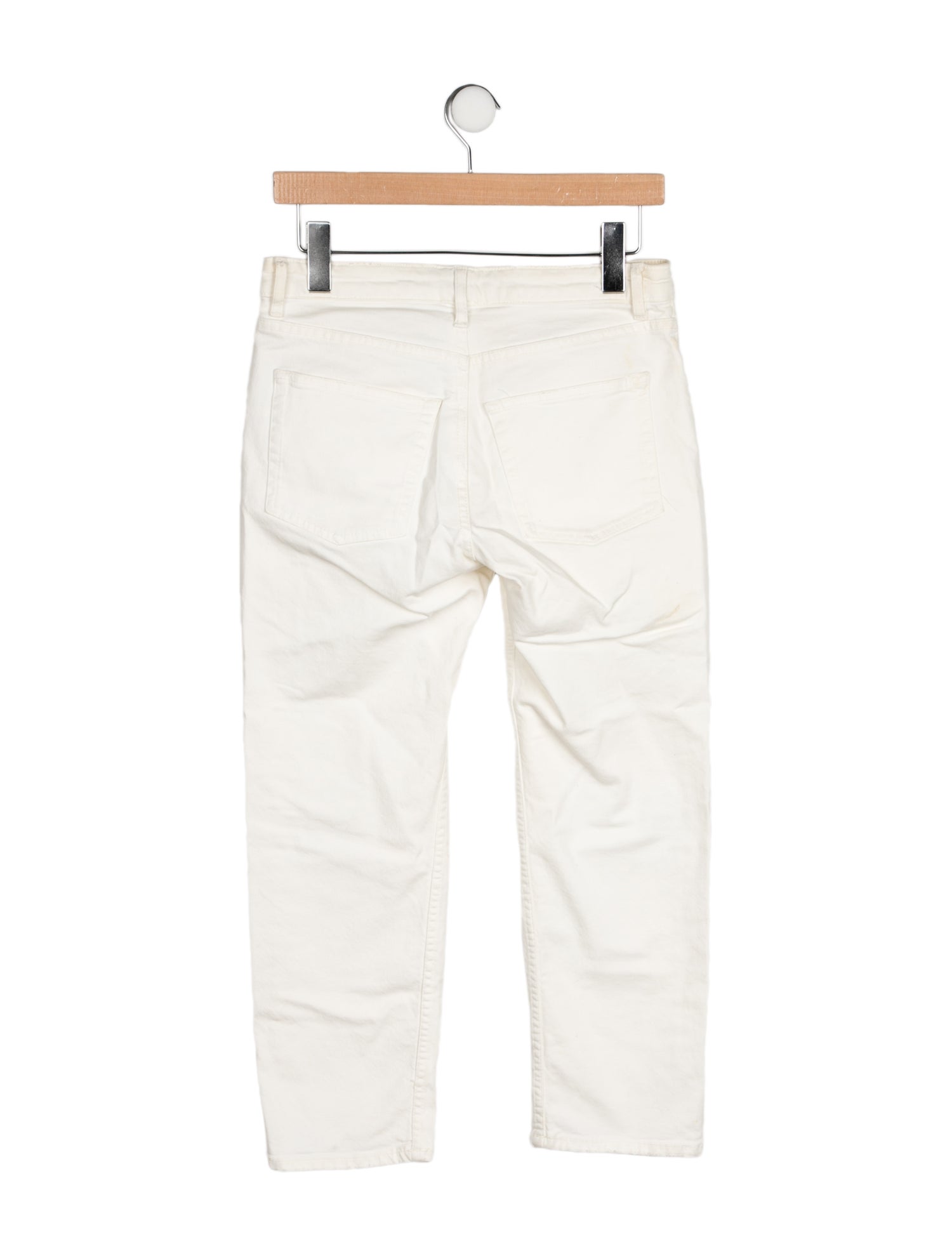 Acne Studios High-Rise Straight Leg Jeans