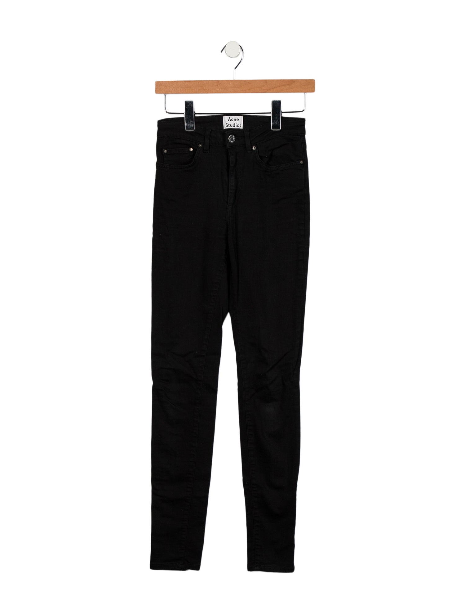 Acne Studios Mid-Rise Skinny Leg Jeans