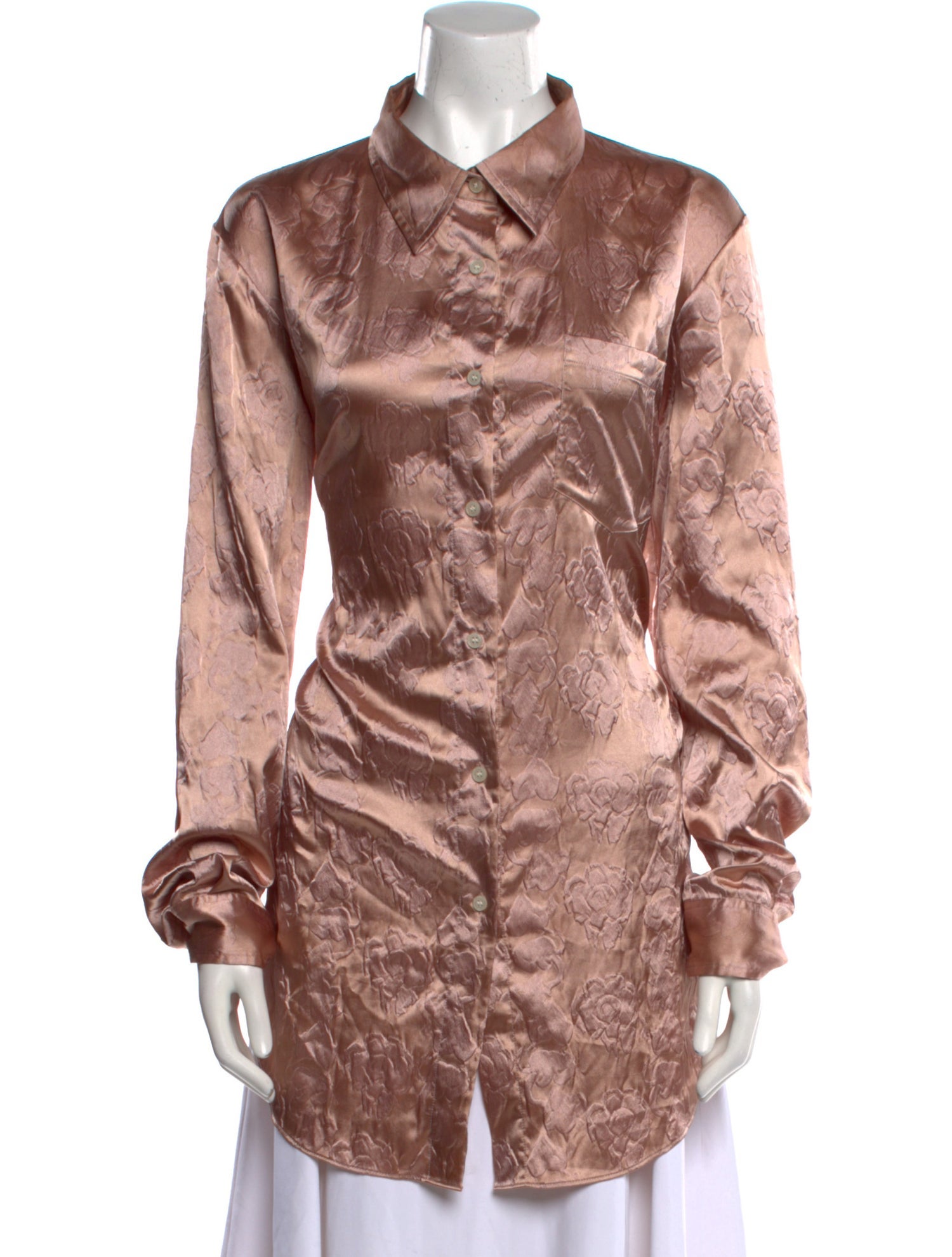 Acne Studios Long Sleeve Button-Up Top