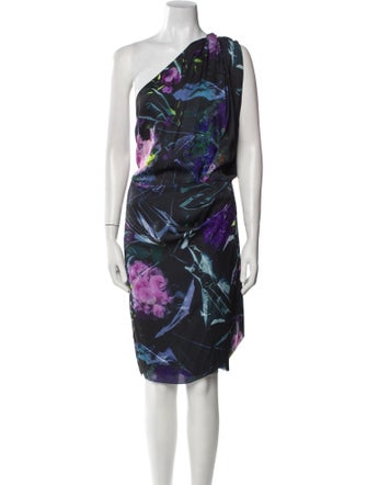 Acne Studios Printed Knee-Length Dress