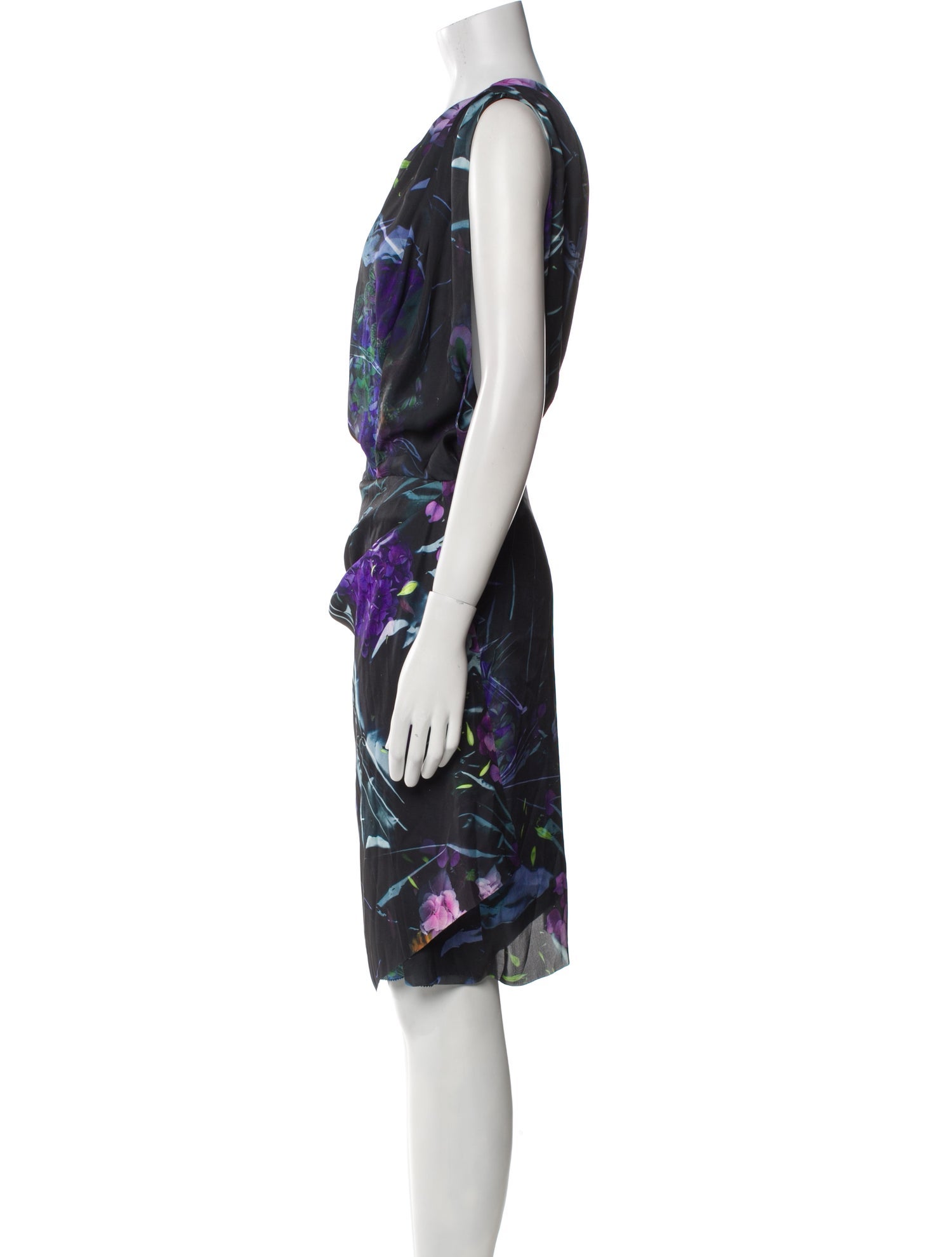 Acne Studios Printed Knee-Length Dress