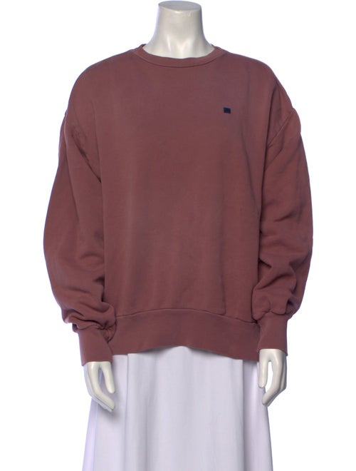 Acne Studios Crew Neck Long Sleeve Sweatshirt