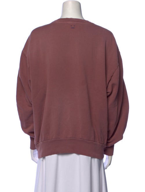 Acne Studios Crew Neck Long Sleeve Sweatshirt