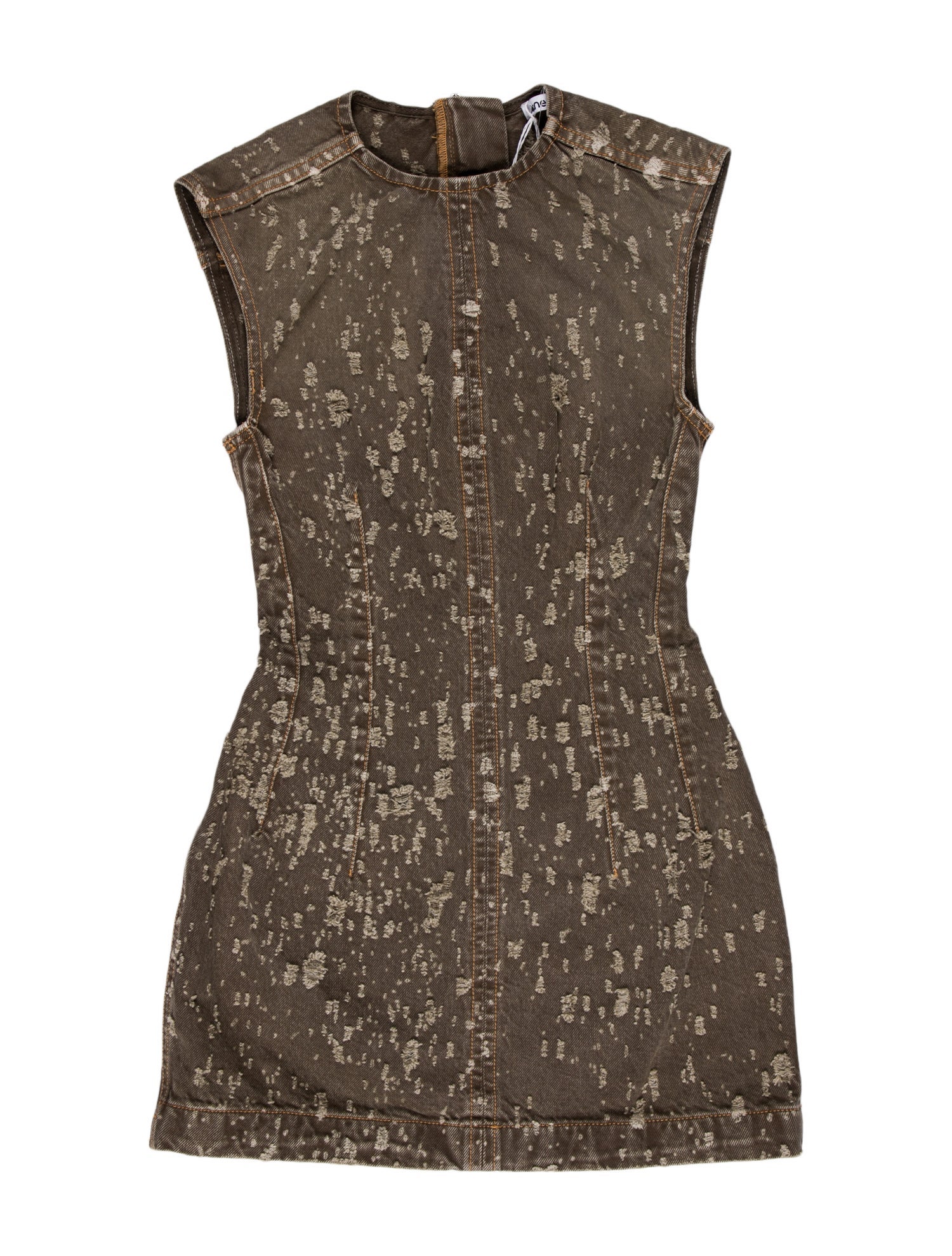 Acne Studios Mock Neck Mini Dress