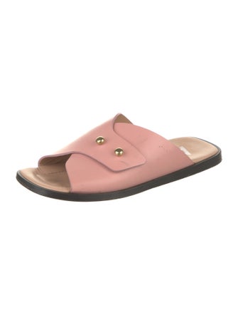Acne Studios Leather Slides