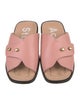 Acne Studios Leather Slides
