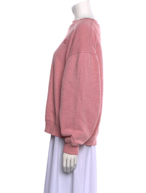 Acne Studios Bateau Neckline Long Sleeve Sweatshirt
