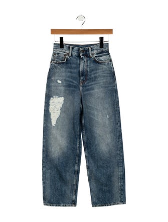 Acne Studios High-Rise Wide Leg Jeans