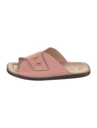Acne Studios Leather Slides