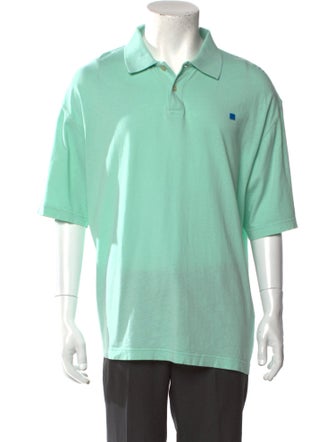 Acne Studios Collar Short Sleeve Polo Shirt