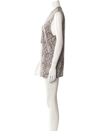 Acne Studios Printed Crew Neck Tunic