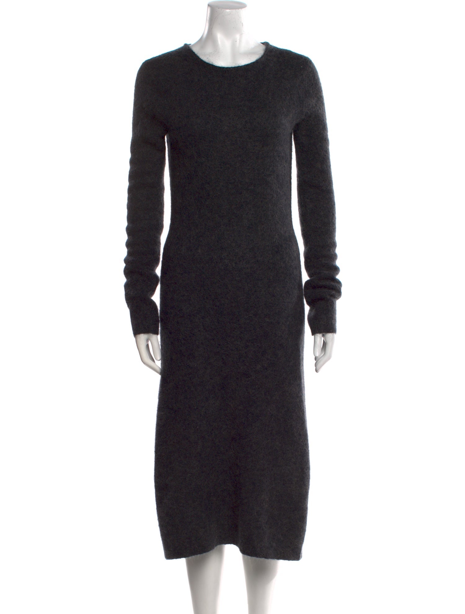 Acne Studios Crew Neck Midi Length Dress