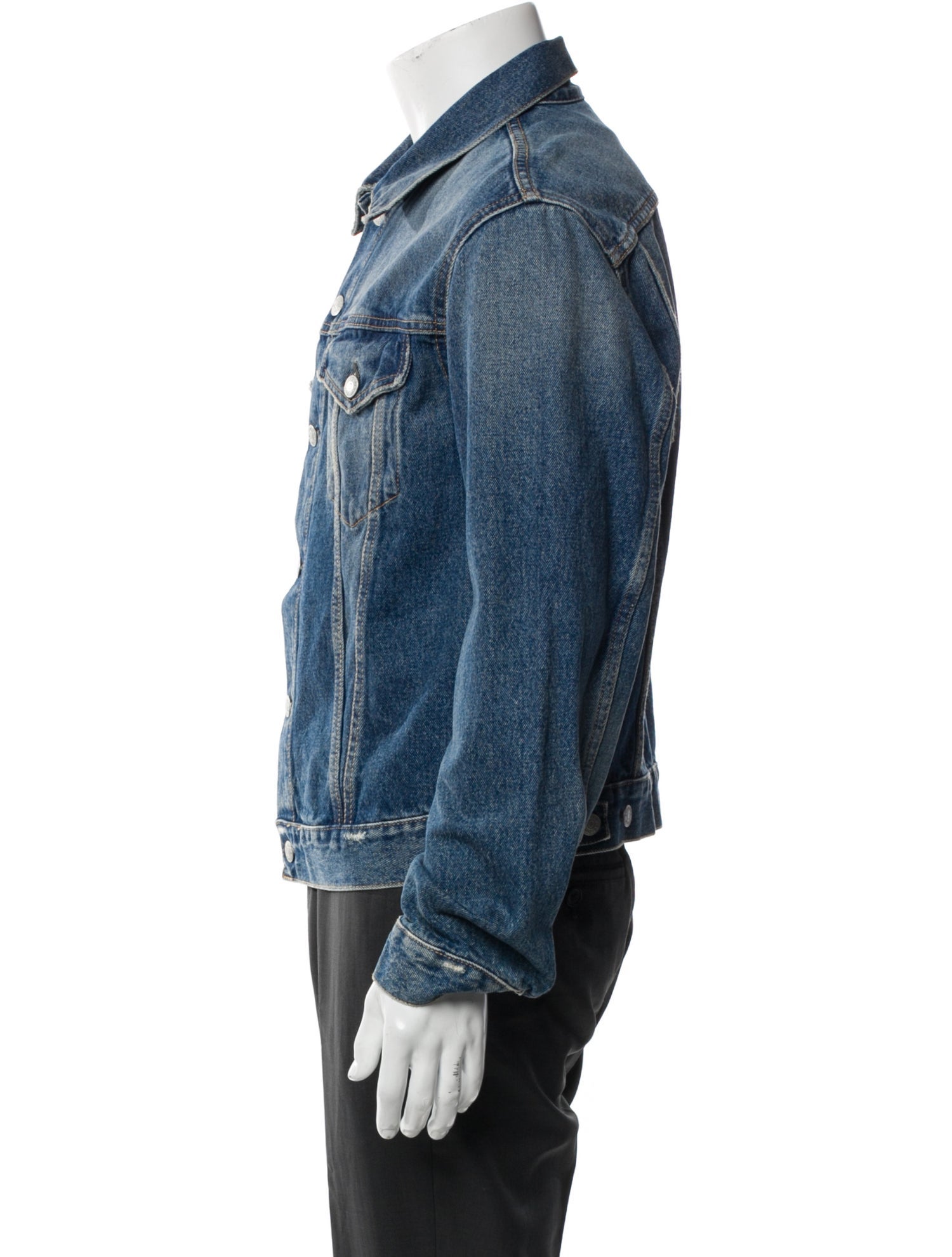 Acne Studios Printed Denim Jacket