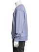 Acne Studios Crew Neck Long Sleeve Sweatshirt
