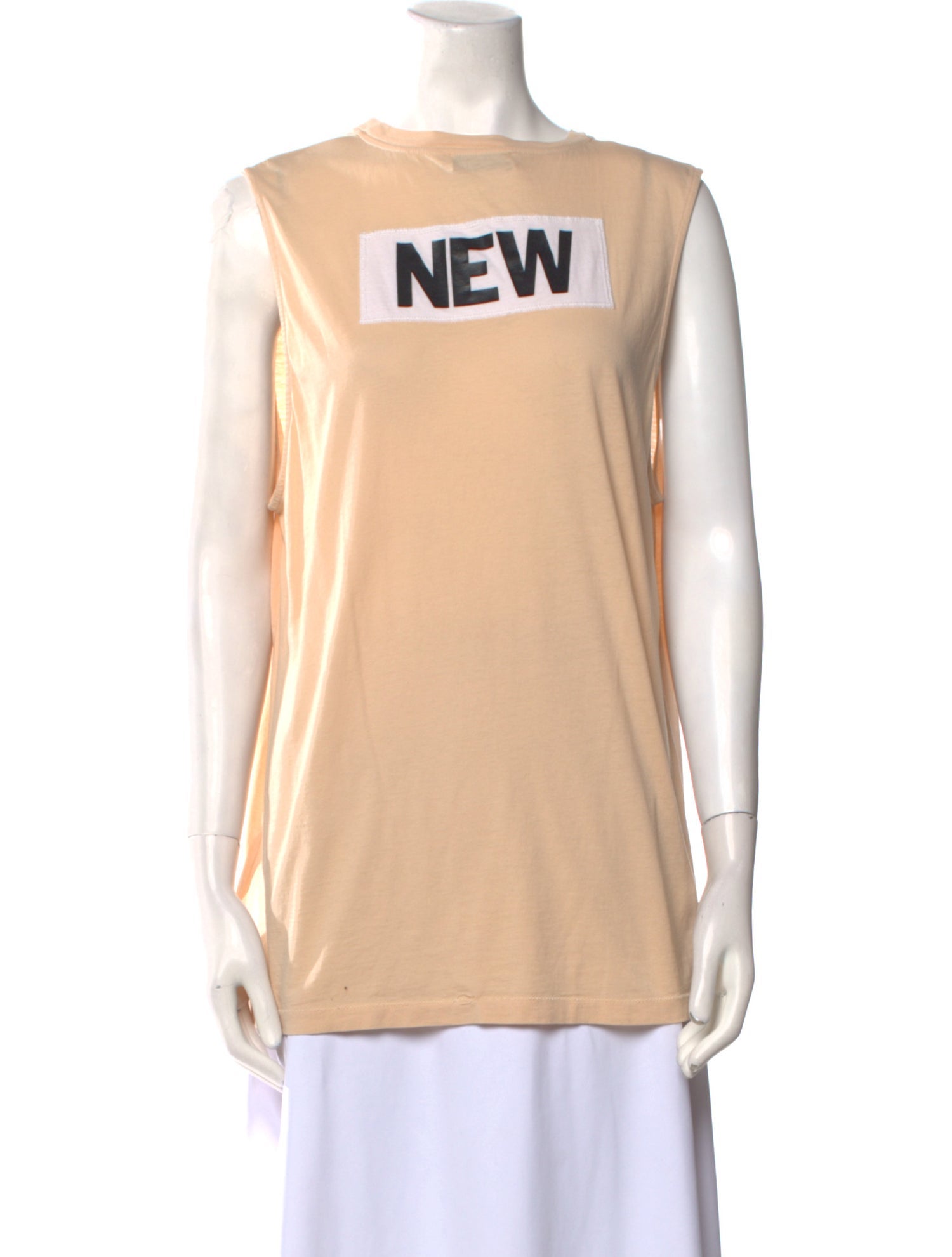 Acne Studios Graphic Print Bateau Neckline Top