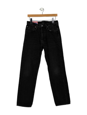 Acne Studios High-Rise Straight Leg Jeans