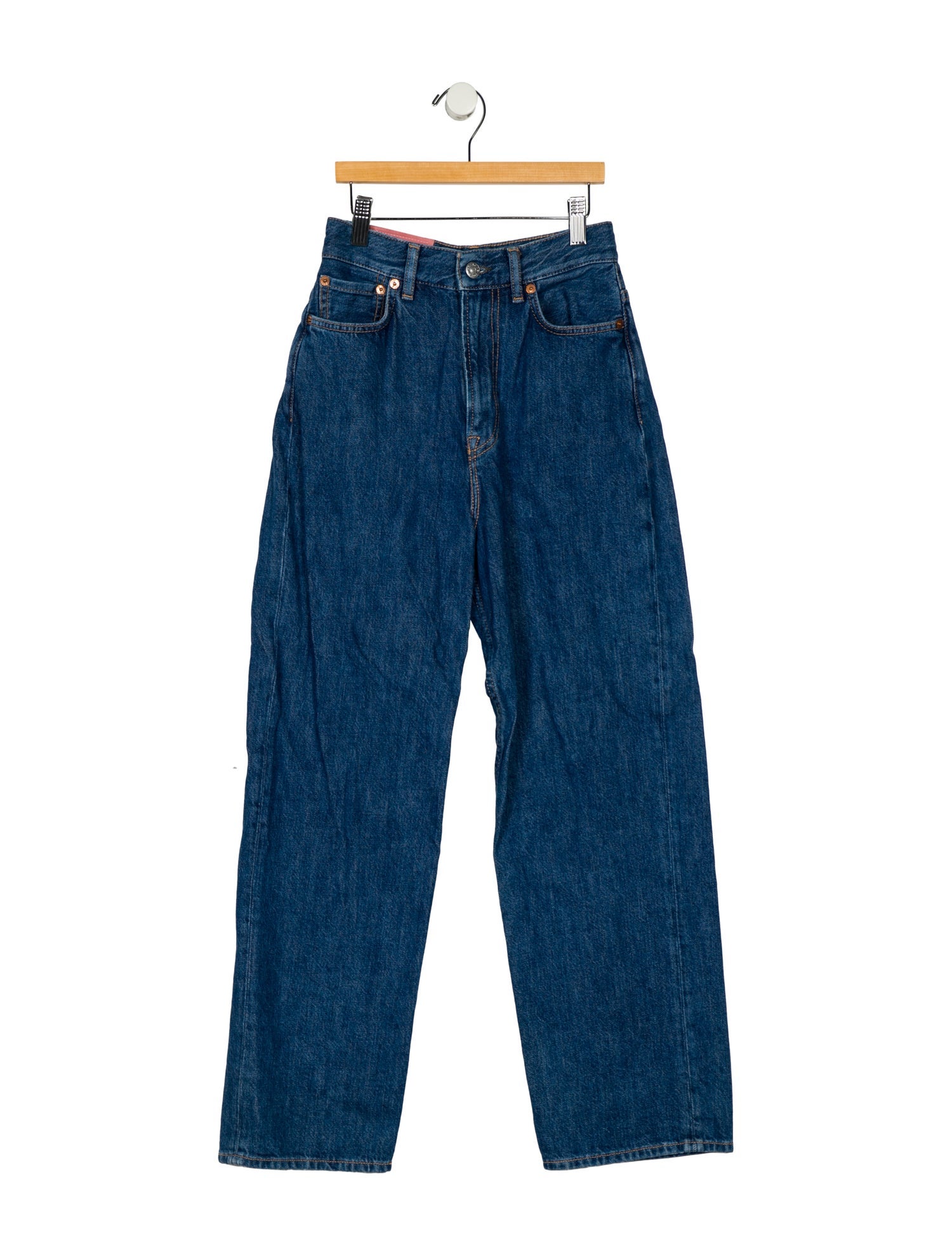 Acne Studios High-Rise Wide Leg Jeans