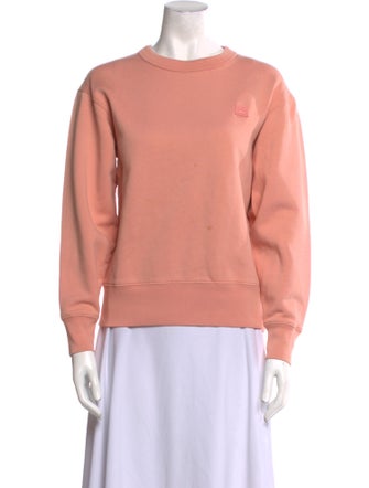Acne Studios Crew Neck Long Sleeve Sweatshirt