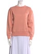 Acne Studios Crew Neck Long Sleeve Sweatshirt