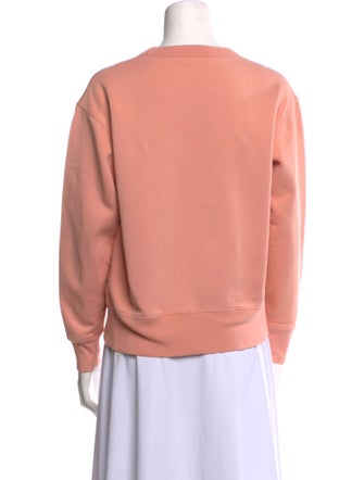 Acne Studios Crew Neck Long Sleeve Sweatshirt