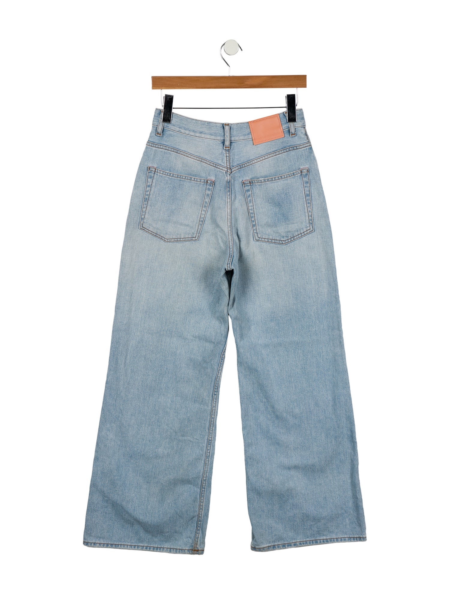 Acne Studios High-Rise Wide Leg Jeans