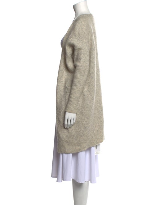 Acne Studios Linen Open Front Sweater