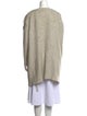 Acne Studios Linen Open Front Sweater