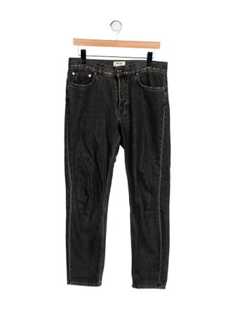 Acne Studios Mid-Rise Straight Leg Jeans