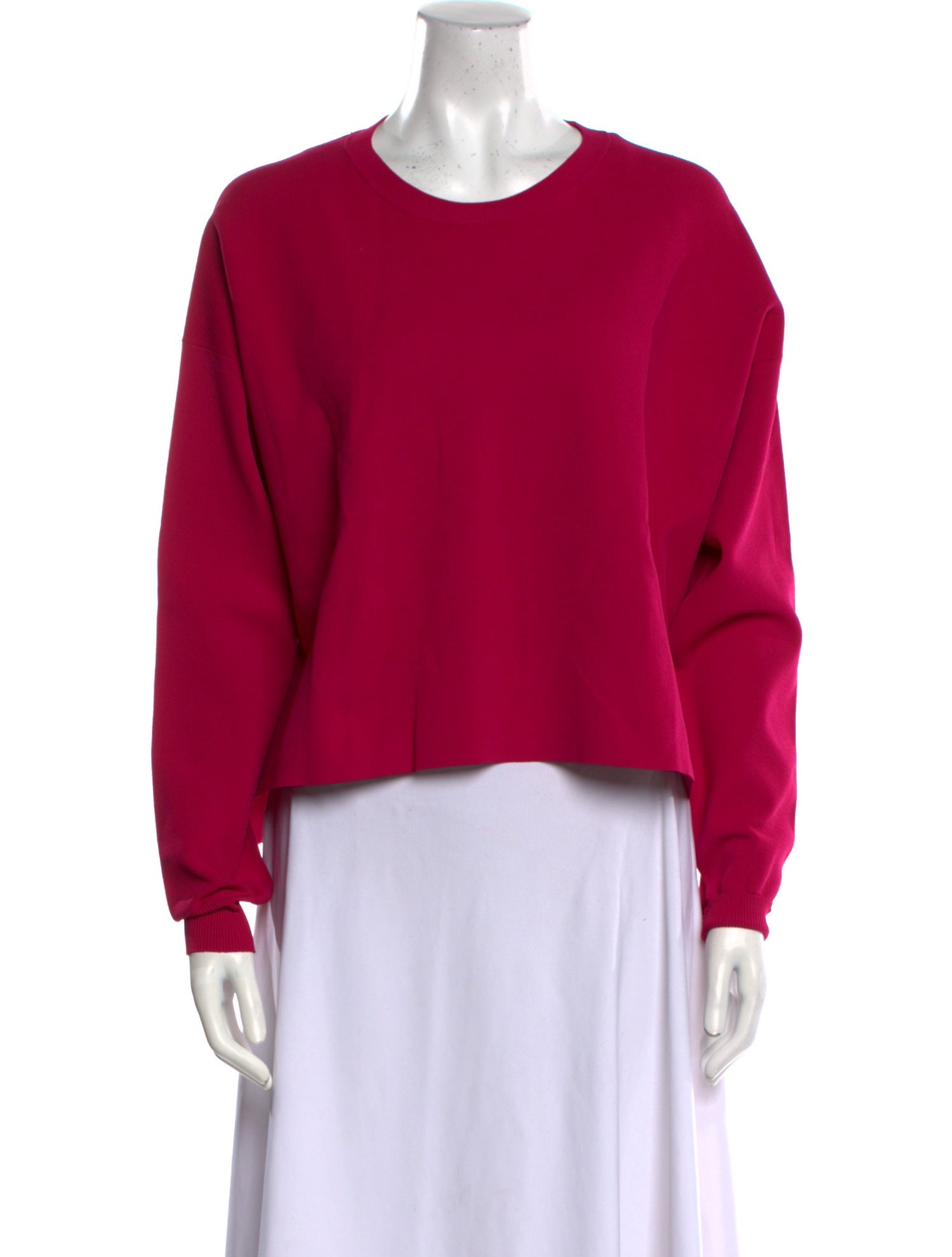 Acne Studios Crew Neck Long Sleeve Sweatshirt