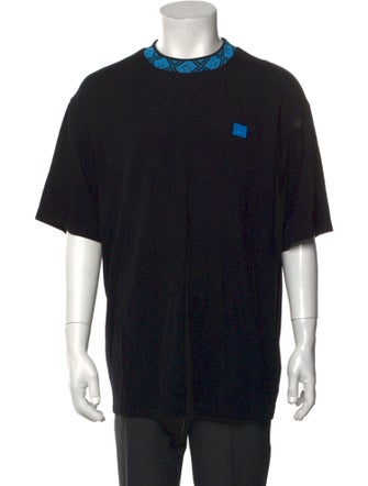 Acne Studios Graphic Print Crew Neck T-Shirt