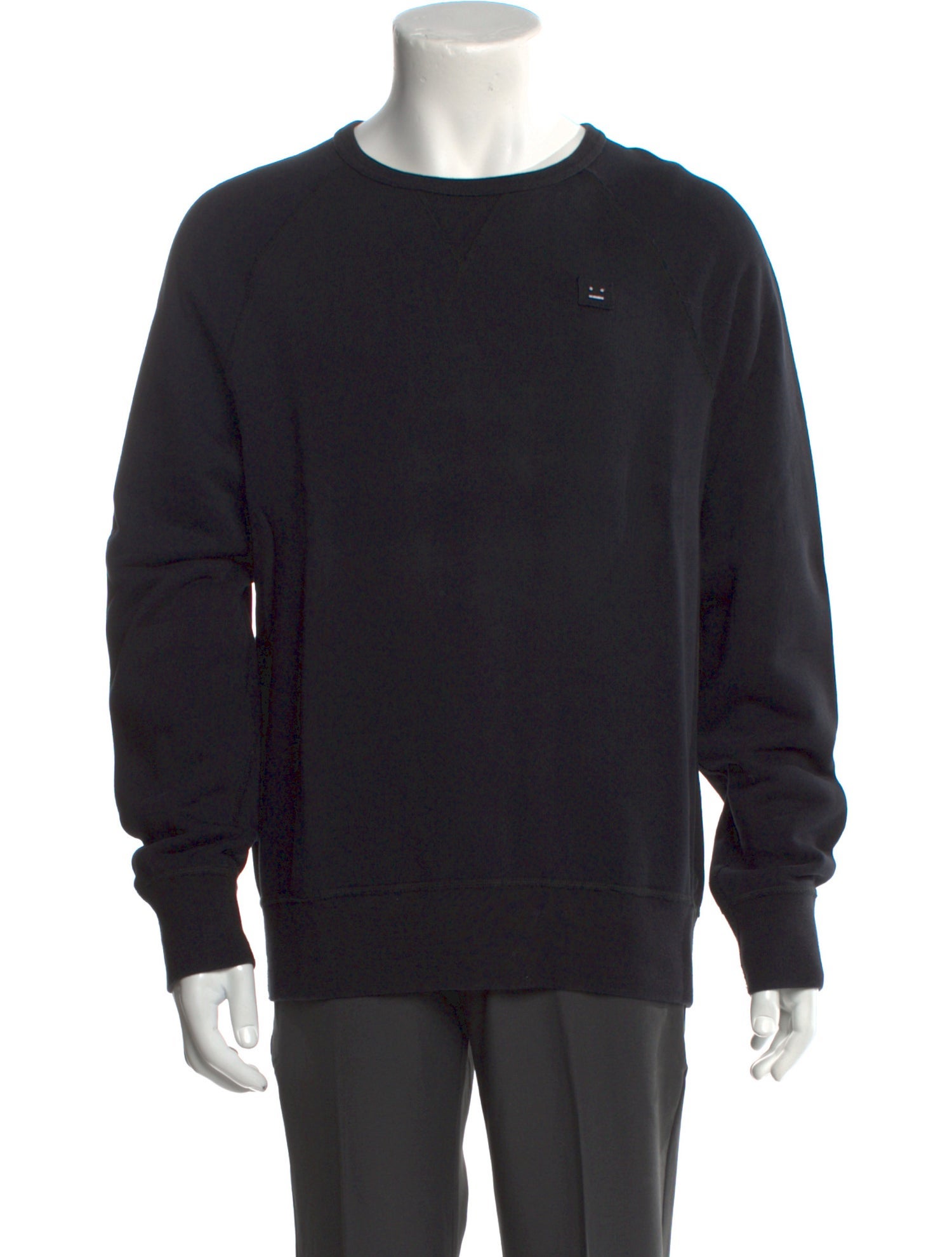 Acne Studios Crew Neck Long Sleeve Sweatshirt