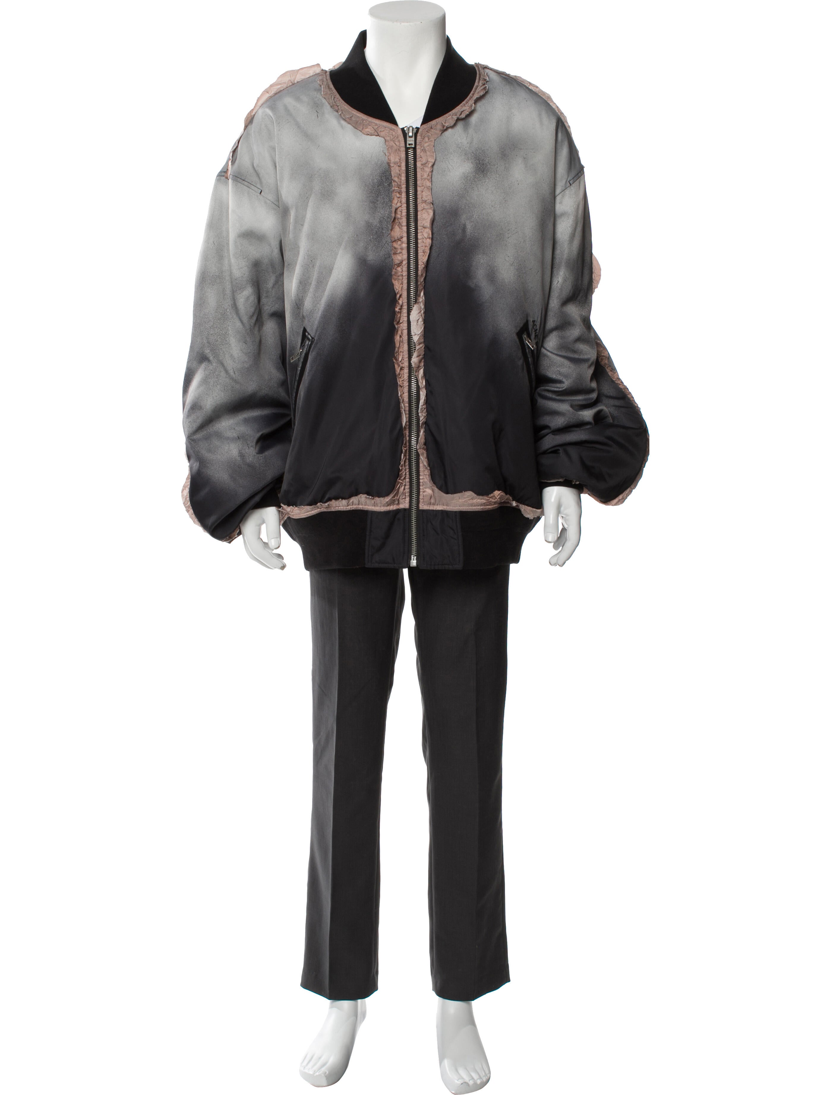 Acne Studios Graphic Print Bomber Jacket