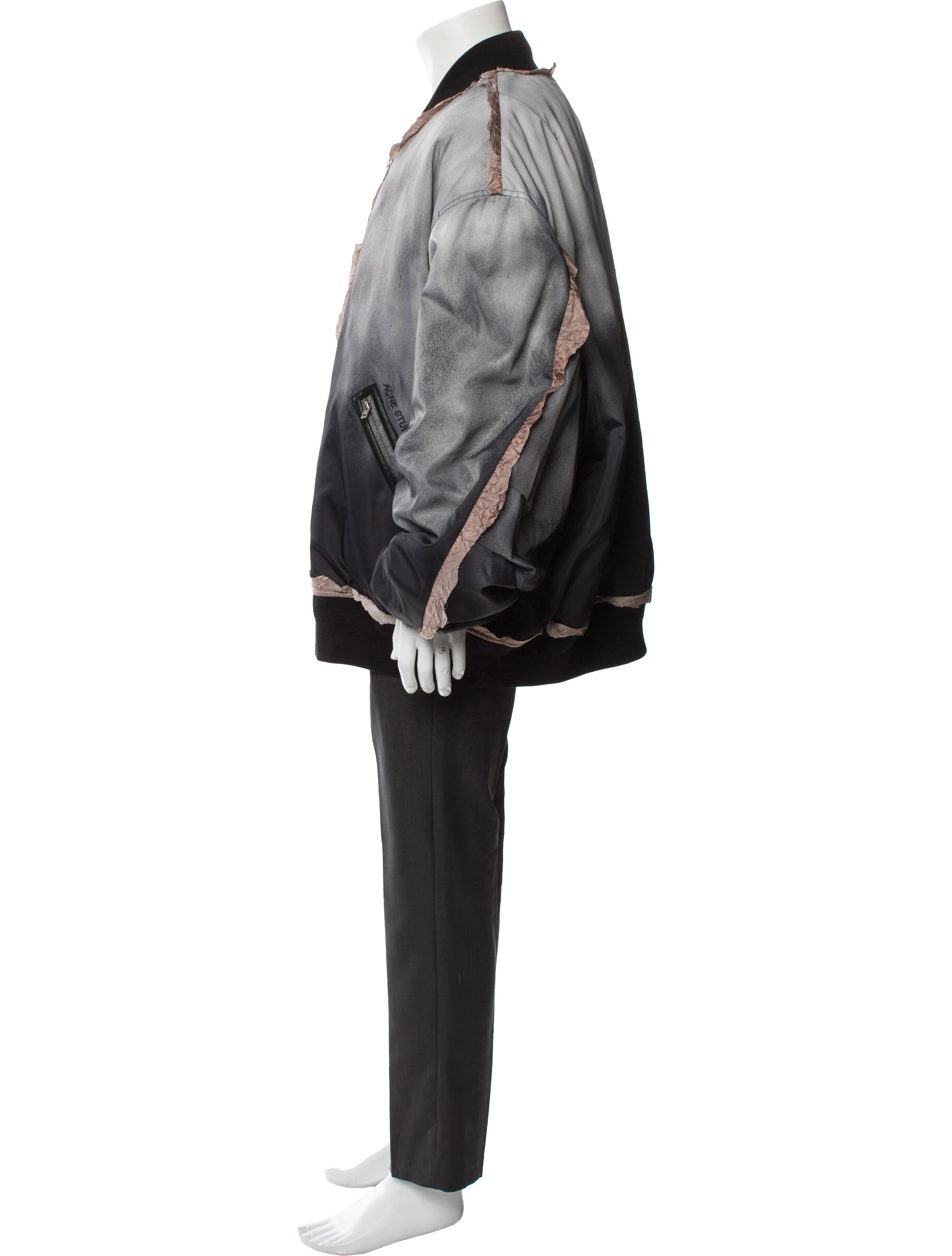 Acne Studios Graphic Print Bomber Jacket