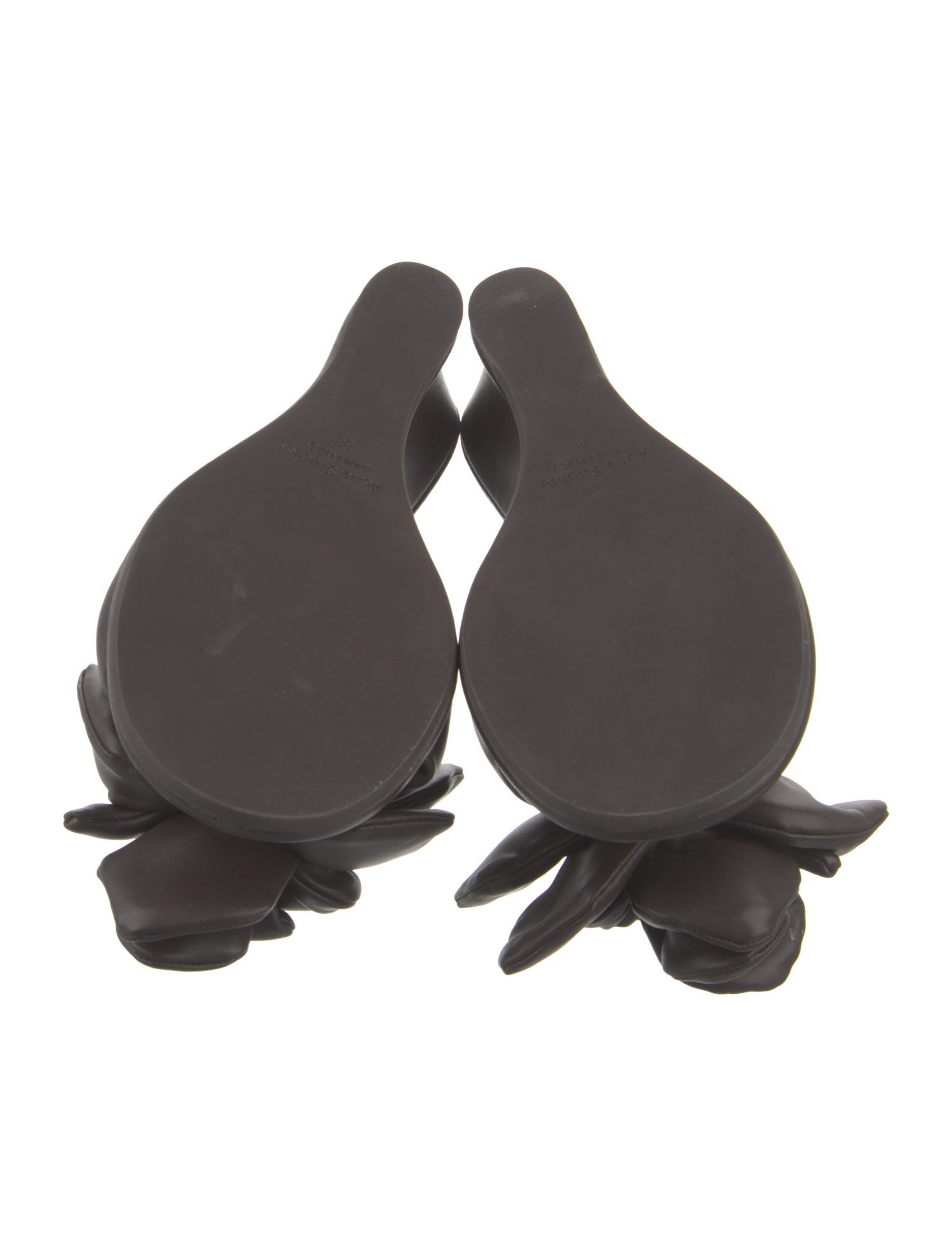 Acne Studios Leather Slides