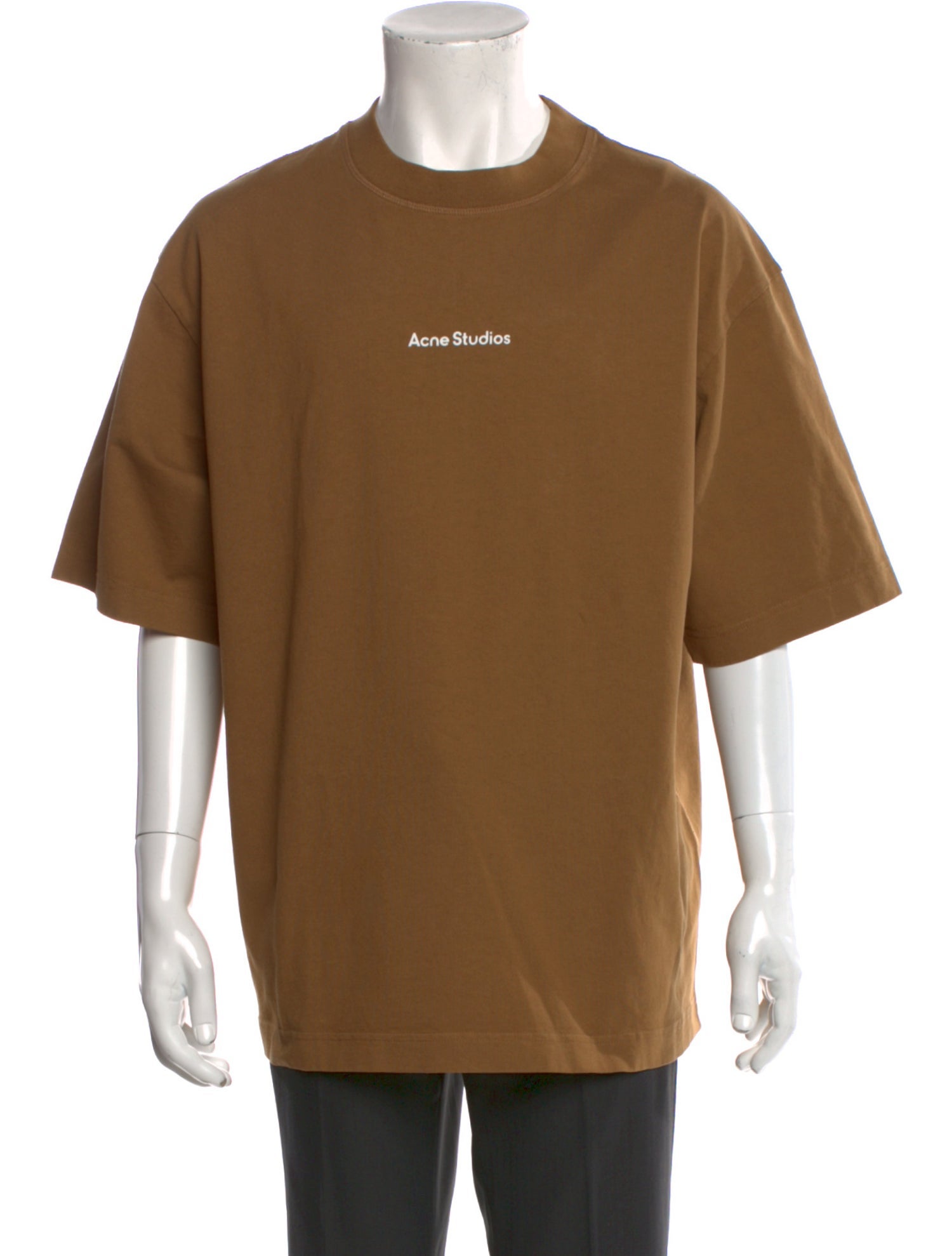 Acne Studios Graphic Print Crew Neck T-Shirt