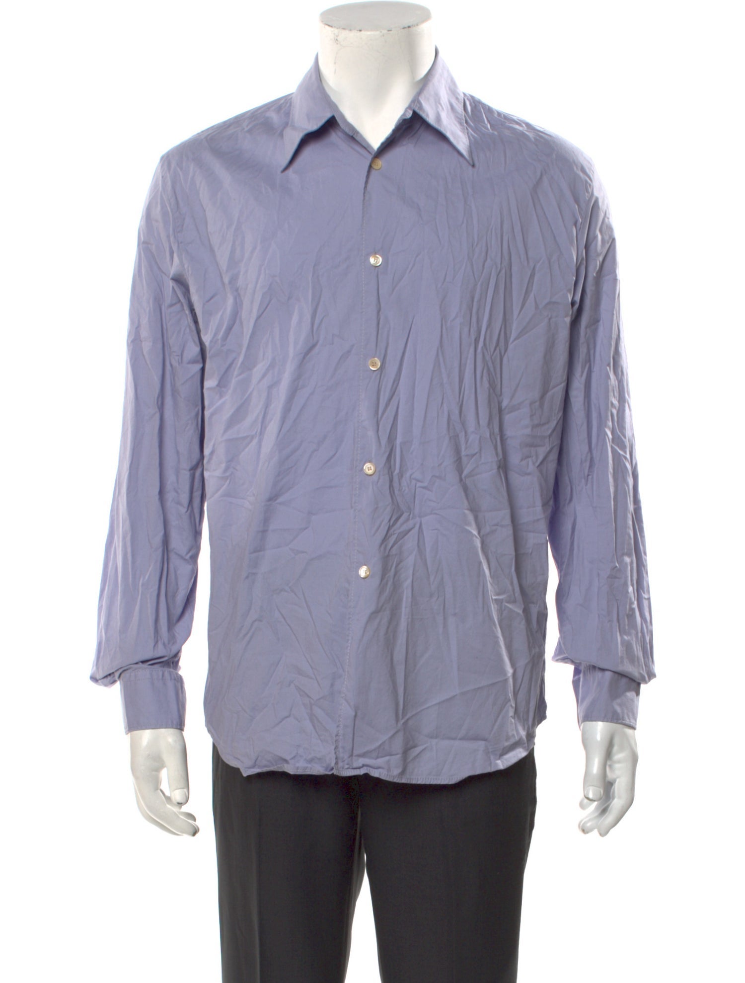 Acne Studios Striped Long Sleeve Dress Shirt